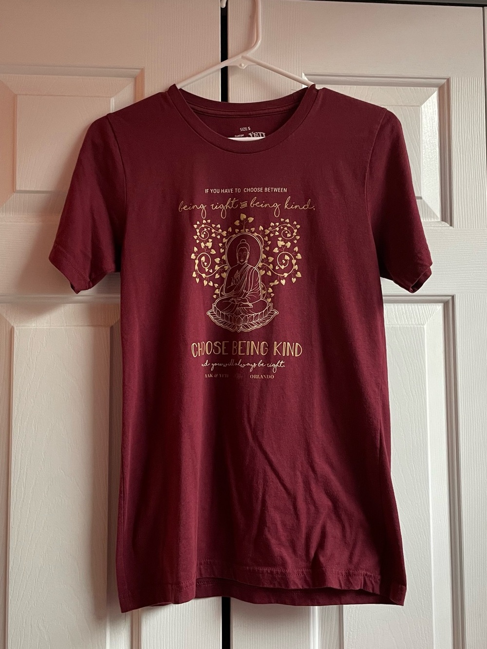 Yak and Yeti Red T Shirt Animal Kingdom Disney Orlando Shirt